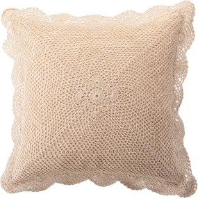 decoDoma Set de 3 fețe de pernă croșetate 40 x 40 cm