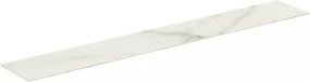 Blat ceramic pentru lavoar Ideal Standard Atelier Conca finisaj alb marmura 240 cm