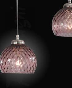 Lustra moderna cu 5 pendule design italian 10006 Amethyst