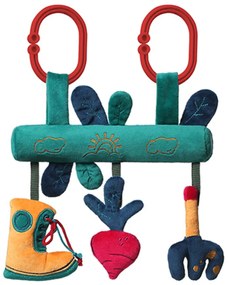 BabyOno Agăţat jucărie educativă pentru grădina cărucior Băiat - verde