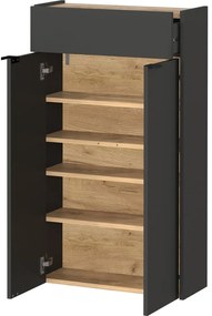 Dulap gri antracit 56x97x22 cm Ameca – Germania