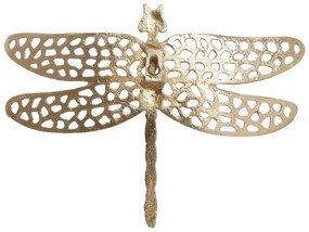 Decorațiune de perete din metal 24x17,5 cm Dragonfly – Light &amp; Living
