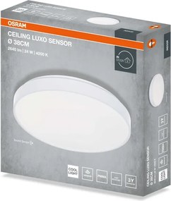 Osram - Plafonieră LED CEILING LUXO, 24 W/230 V, Ø 38 cm, alb