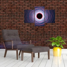 Tablou cercul abstact (90x60 cm)