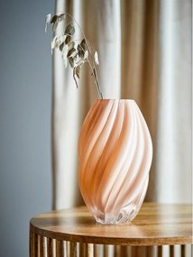 Vază portocalie din sticlă (înălțime 30 cm) Kanji – Bloomingville