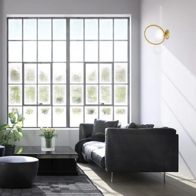 Aplică perete VIENNA 1xE14/40W/230V auriu