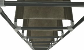 Pantofar 10 rânduri, gri, FILOU