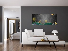 Tablou - Munții (120x50 cm)