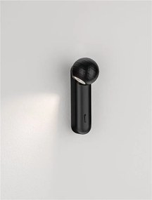 Aplica cu spot LED stil minimalist 2700K NOTIC negru