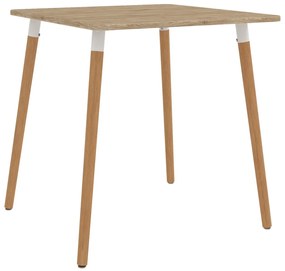 Set mobilier de bucatarie, 3 piese, portocaliu 3, Portocaliu, Maro