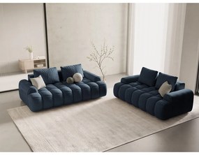 Canapea albastru-închis 175 cm Linz – Cosmopolitan Design