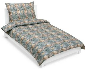 Bellatex Lenjerie de pat din bumbac Monstera,trandafiri gri, 140 x 200 cm, 70 x 90 cm