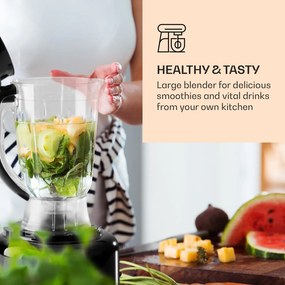 Klarstein Luca, mixer multifuncțional, 1000 W, 3 L, setare viteză continuă, 6 moduri