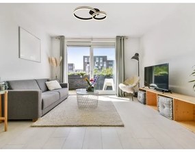 Lustră aplicată LED dimmabilă, 110W/230V, 3000–6500K + telecomandă