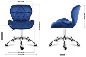 Scaun de birou Forte 3.0 (tmavoalbastru). 1087610
