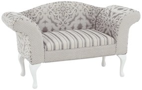 Canapea Fabricio 122 cm crem si gri