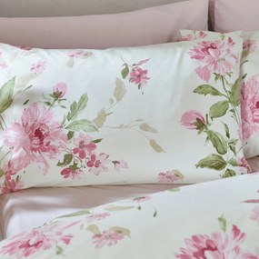 Lenjerie de pat pentru pat dublu cu 3 piese 200x200 cm Avebury Floral – Catherine Lansfield