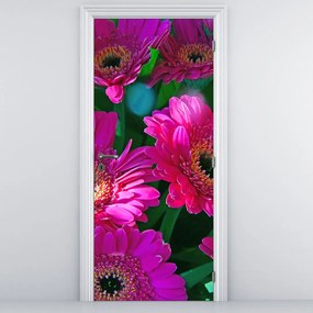 Fototapet pentru ușă - Flori (95x205cm)