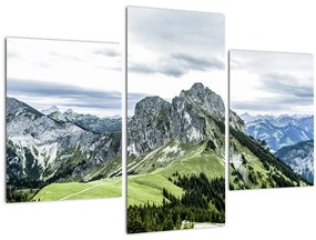 Tablou - Crestele munților (90x60 cm)