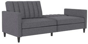 Canapea gri extensibilă 86 cm Celine – Støraa