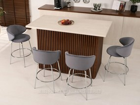 Scaun Jared (grafit + auriu). 1110709