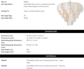 Lustra deosebita LUX design modern Saint Lucia L