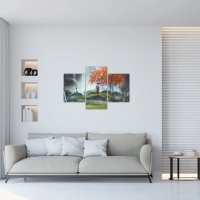 Tablou - Ilustrație a Grădinii de săbii (90x60 cm)