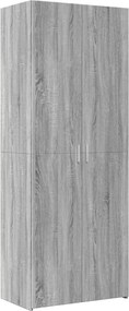 vidaXL Dulap înalt, gri sonoma, 70x42,5x185 cm, lemn prelucrat