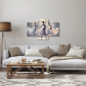 Tablou - Trei balerine (90x60 cm)