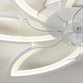 Brilagi-LED Lampă reglabilă cu ventilator LED/50W/230V 3000-6500K alb+DO