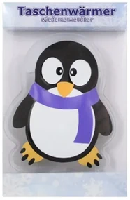 Pernuță cu gel cald Penguin, violet