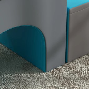 HOMCOM 7 bucăți Modul motricitate copii parcurs motricitate copii din spumă EPE pentru copii în vârstă prescolară, multicolor | Aosom Romania