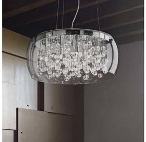 Ideal Lux - Candelabru pe cablu AUDI 8xG9/40W/230V, pr. 50 cm