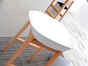 Scaun Rita (alb + fag). 1110737