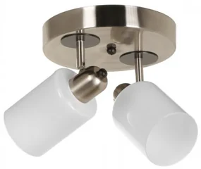 Lustra Nomi, 2 Becuri, Soclu E27, Max 60W, Culoare Alb
