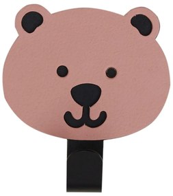 Cârlig roz autoadeziv din oțel Bear Nupo – LIND DNA