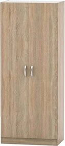 Dulap  BETTY 2 BE02-002-00, stejar sonoma, DTD laminat, cu 2 usi, 90x5