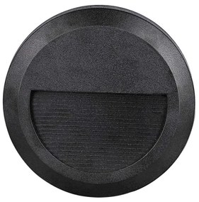 Corp de iluminat LED de exterior pentru scări LED/2W/230V IP65 3000K negru