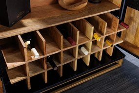 Bufet/ Bar design vintage GOLDEN SUNSET 140cm Mango