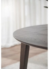 Masă de dining rotundă extensibilă din lemn de stejar ø 120 cm Filippa – Rowico