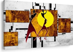 Tablou cu pictură epochală străveche (90x60 cm)