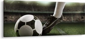 Tablou - Minge de fotbal (120x50 cm)