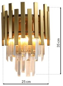 Aplică ASPEN GOLD 2xE14/40W/230V