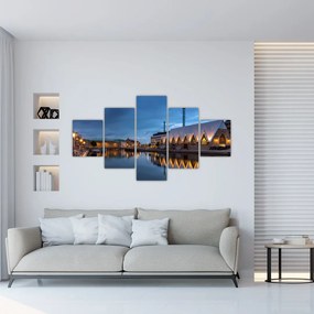 Tablou cu canalul - Göteborg (125x70 cm), în 40 de alte dimensiuni noi