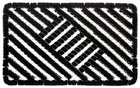Covoraș de intrare din fibre de nucă de cocos 40x60 cm Coco Black – Hanse Home