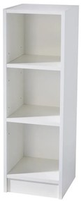 Bibliotecă pentru copii albă 29x88 cm Maren – Roba