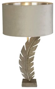 Veioza/Lampa de masa design lux elegant Belle argintiu/gri