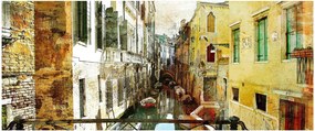 Tablou - Strada din Veneția (120x50 cm)