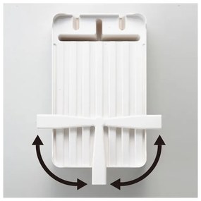 Suport vase YAMAZAKI Tower, alb