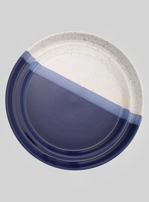 Set 2 Farfurii Artizan Albastru Arhitect (1 Farfurie 25 cm,1 Farfurie 20 cm)